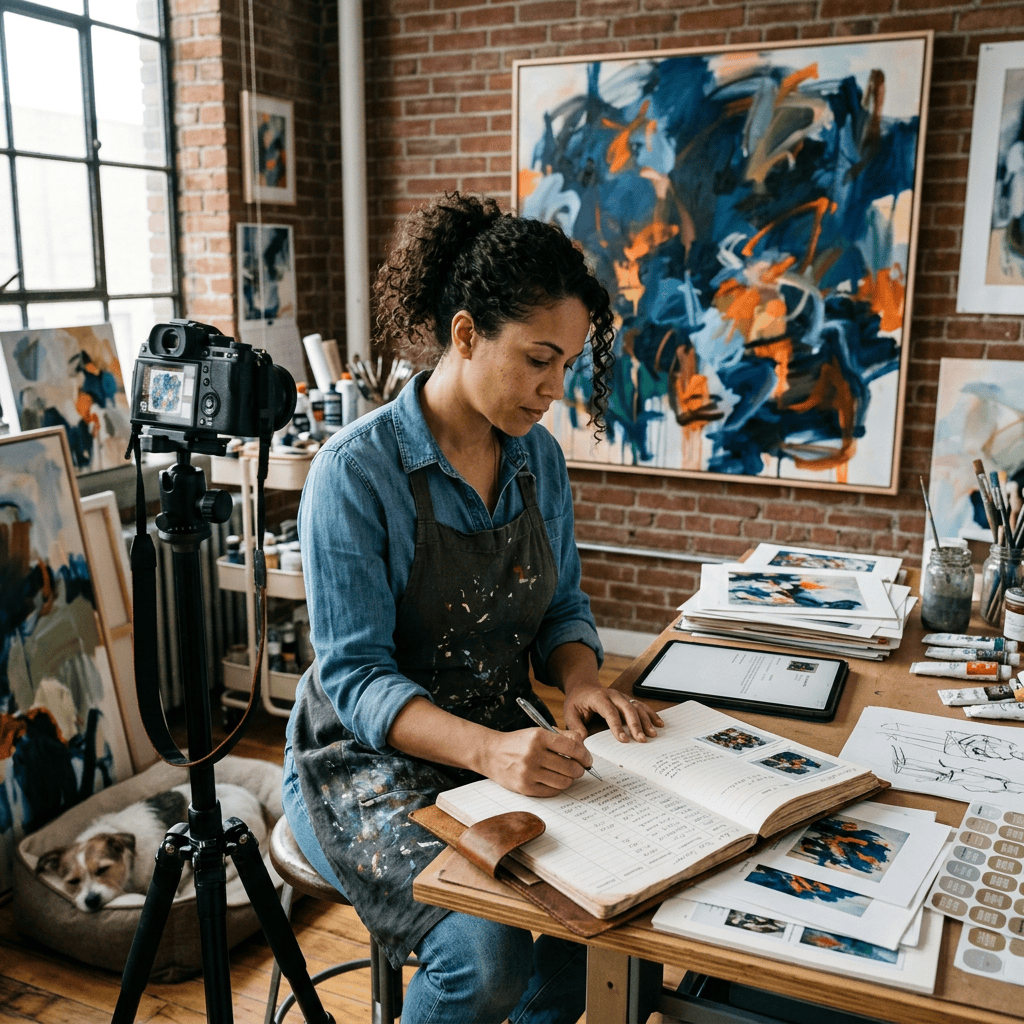What Should You Actually Record for Each Artwork? A Simple Inventory Guide for&nbsp;Artists
